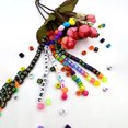 thumbnail image 4 of 960 Piezas 6 Colores A a Z Cuentas de Cubo Acrílico, Cuentas Espaciadoras de Letras del Alfabeto de Cubo, Cuentas Espaciadoras de 6 x 6 mm, Cuentas Intermedias Joyería Manualidades DIY, 4 of 6