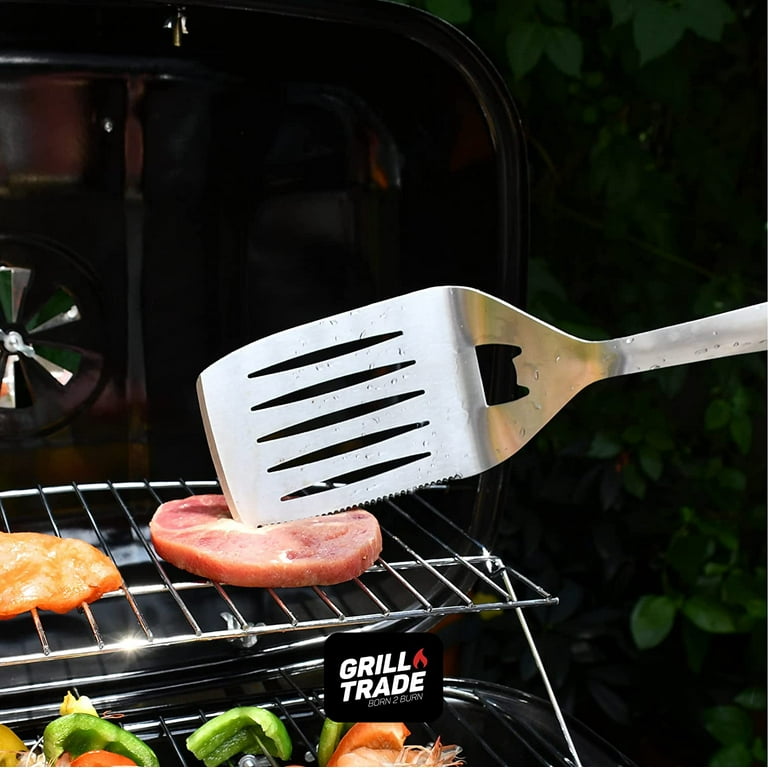 21pcs Complete Grill Accessories Kit, The Very Best Grill Gift on Birthday Wedding - Professional BBQ Accessories Set for Outdoor Camping Grilling