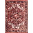 thumbnail image 2 of nuLOOM Tapis de Zone Shintelle Transitionnel, 6 Pieds x 9 Pieds, Brique, 2 of 5