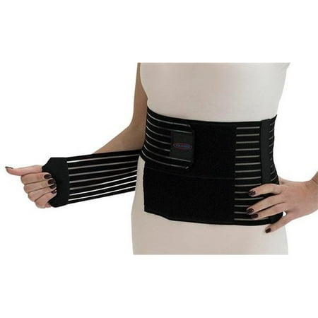 

Ita-Med I AB-208 W M BL 8 in. Womens Breathable Abdominal Light Support Binder Black - Medium
