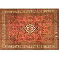 thumbnail image 1 of Ahgly Company Indoor Rectangle Persian Orange Traditional Area Rugs, 7' x 10', 1 of 1