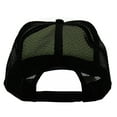 thumbnail image 4 of Two tone contrast poly foam mesh back trucker cap (White/Black), 4 of 5