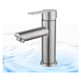 thumbnail image 2 of Grifo para lavabo de latón cromado. Grifo de baño, agua fría y caliente, clásico, monomando., 2 of 4