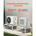thumbnail image 6 of KFFKFF Adjustable Anti-Vibration Ground Stand for Mini Split Air Conditioners and Heat Pumps, Compatible with 9000-24000 BTU Units, Durable Floor Mount with 551 lbs Load Capacity, 6 of 9