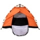 thumbnail image 2 of Tienda de campaña plegable de tela Oxford, totalmente automática, para exteriores, viajes y acampada (naranja), 2 of 5