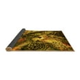 thumbnail image 2 of Ahgly Company Indoor Square Oriental Yellow Industrial Area Rugs, 8' Square, 2 of 4
