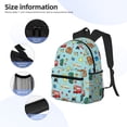thumbnail image 5 of Lsque Travel1 Classic Casual Backpack - Large Capacity Water-Resistant Backpack for School, Work, Travel, and Outdoor Activities, 5 of 8