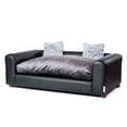 thumbnail image 2 of Moots Premium Leatherette Pets Sofa Charcoal, Large, 2 of 9