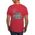 thumbnail image 2 of CafePress - Wyoming Buck Dark T Shirt - Men's Classic Graphic Cotton T-Shirt, 2 of 5