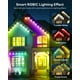 thumbnail image 3 of Paquete de luces exteriores permanentes de 15 m, LED RGB+IC inteligente IP67, 3 of 6