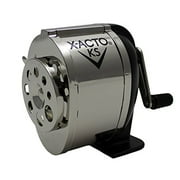 X-ACTO Ranger 1031 Wall Mount Manual Pencil Sharpener,Silver/Black, 1 Count (Pack of 1)