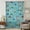 Blue, variant on Teal Construction Vehicle Sheer Curtains 84 Inches Long, Modern Excavator Crane Light Filering Curtains, Breathable Simi Curtain Privacy Drapes for Living Room Bedroom Lightweight Window Treatment