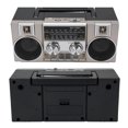 thumbnail image 1 of Radio AM FM Portable avec, Double Haut-Parleurs 5W Batterie Intégrée, pour Usage Intérieur Extérieur d'Urgence, 1 of 7