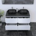 thumbnail image 5 of Azurro 4S 120 Double Sink Floating Bathroom Vanity (48" Width), 5 of 6