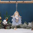 thumbnail image 4 of Adornos Navideños Peluche Ángel Niña con Alas Colgante Muñeca Bebé Colgante onlyliua, 4 of 7