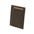 thumbnail image 3 of Hammer Anvil Minimalist Front Pocket Wallet RFID Blocking Thin Leather Card Case, 3 of 8