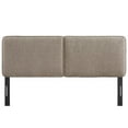 thumbnail image 4 of Headboard, Queen Size, Oatmeal, Fabric, French Bedroom, Modern Contemporary HB36846, 4 of 8