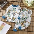 thumbnail image 5 of TAIAOJING Autumn Children's Underwear Set Cotton Baby Cotton Warm Boys And Girls Long Sleeve Pajamas Homewear 6-12 Months, 5 of 5