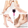 thumbnail image 6 of Unique Bargains 1 Pcs Multifunctional Short Handle Foot Scrubber 7.95"x3.54"x1.30" Rose Red, 6 of 7