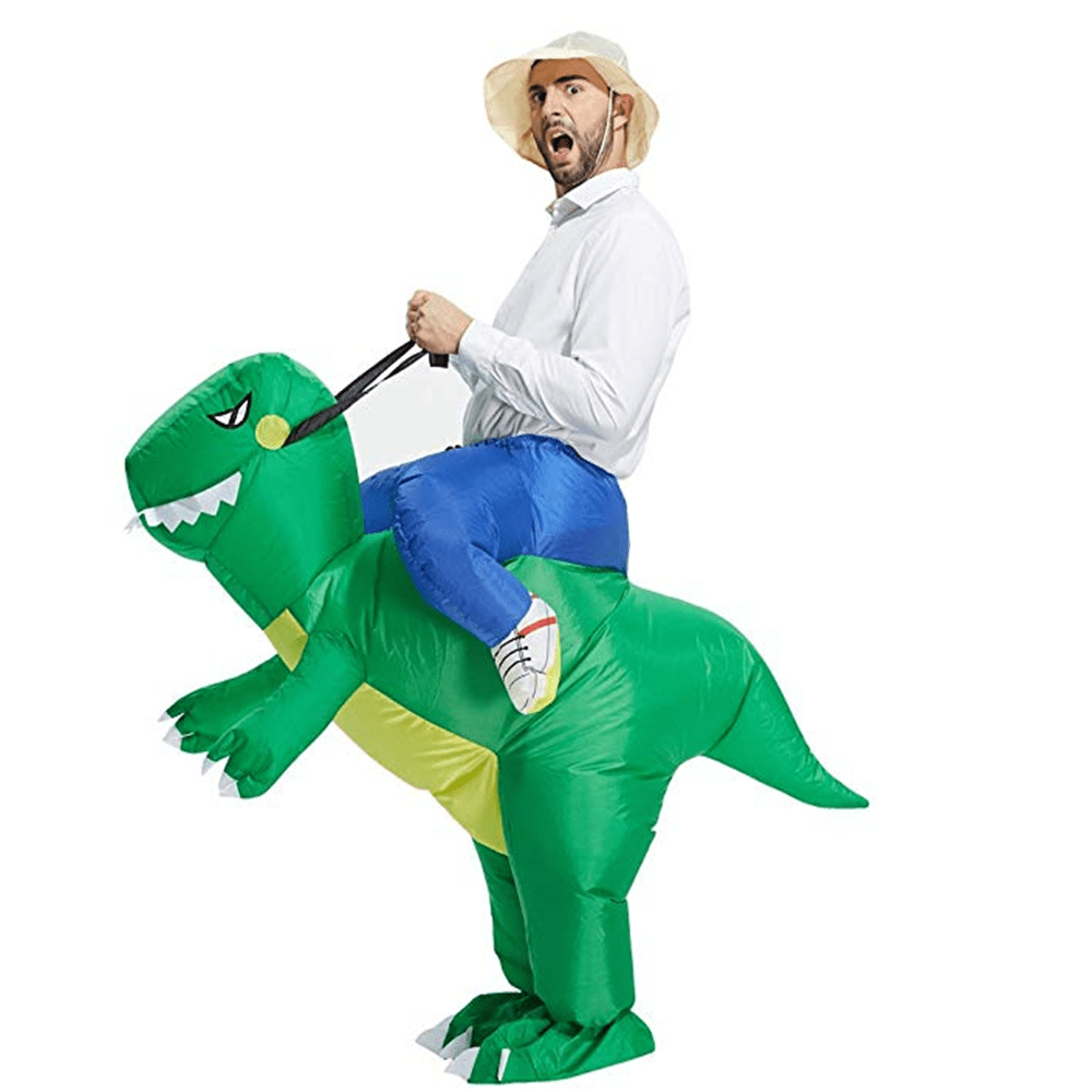 dinosaur blow up costume