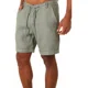 thumbnail image 2 of Pantalones Cortos De Algodón Para Hombre, Transpirables, Cas, 2 of 4