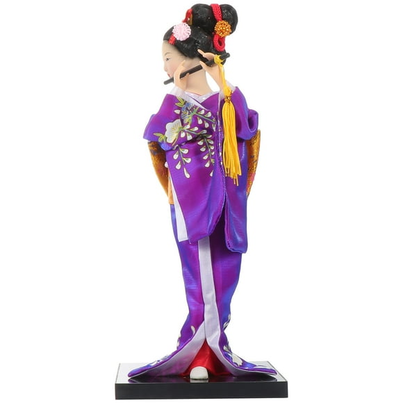 1Pc Living Room Humanity Kimono Geisha Cooking Restaurant Decor Doll Ornament