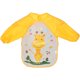 thumbnail image 1 of Baberos impermeables para niños de 1 a 3 años, ajustables, con bonitos estampados, para pintar, cocinar y hacer manualidades. Protege la ropa del bebé. Amarillo., 1 of 7