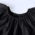 thumbnail image 5 of Eltusu Girls Dresses, Casual Crew Neck Short Sleeve Comfy Summer Dress Black Size 7-8 T, 5 of 6
