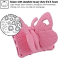 thumbnail image 6 of Dteck Kids Case for Lenovo Tab M11 11-inch TB330FU TB330XU 2024,Cute Butterfly Case with Stand Light Weight EVA Rugged Shockproof Kids Friendly Cover for Lenovo Tab M11 2024,Pink, 6 of 9