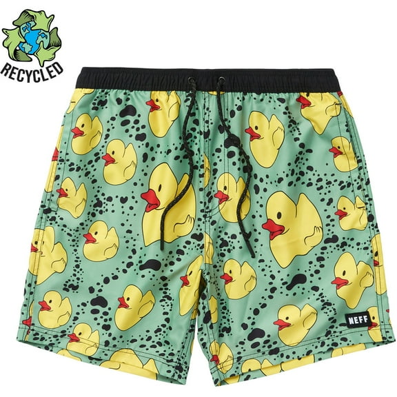 Men's NEFF Ducky Life  Hot Tub Swim Trunks