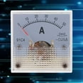 thumbnail image 3 of DC Rectangle Analog Panel Ammeter For Auto Circuit Or Other age Measurement 50A(75mV), 3 of 8