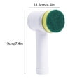 thumbnail image 4 of XGFHYJEH Electric Spin Scrubber, Cordless Cleaning Brush, Power Spin Scrubber, Scrub Brush, Scrubber Cleaner, Electronic Scrubber, Barhroom Scrubber with 5 Brush Heads, 4 of 7