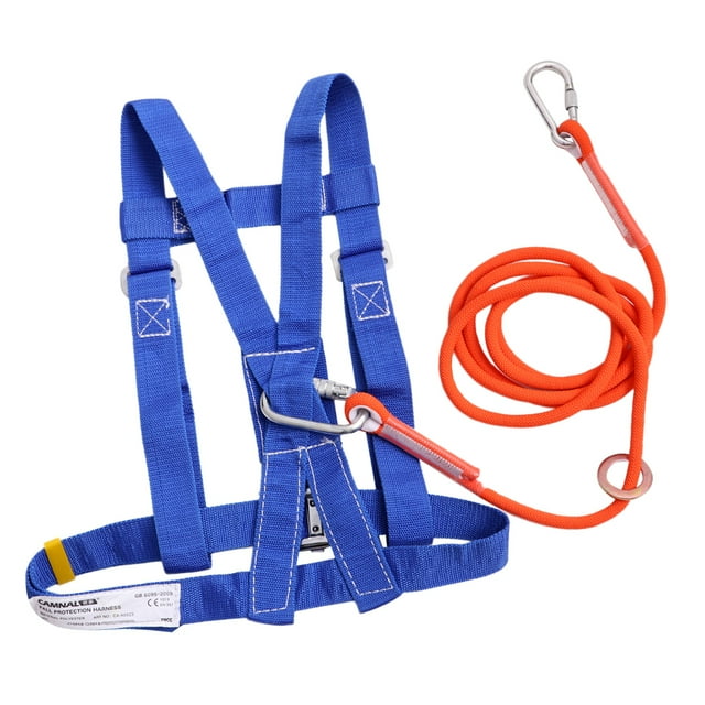 S SERENABLE Rock Climbing Half Body Fall Protection Harness Belt Lanyard 3m S
