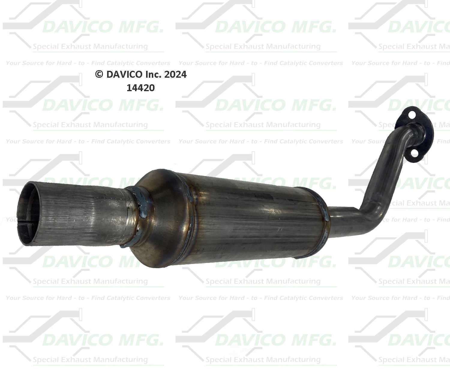 Davico Mfg 14420 Direct-Fit Catalytic Converter