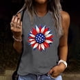thumbnail image 2 of Floruhand Sleeveless Tops for Women 4th of July Patriotic Holiday Print Tank Tops Casual Summer Shirts for Independence Day, 2 of 5