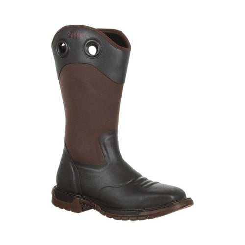 walmart rubber steel toe boots