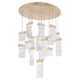 thumbnail image 1 of CWI Lighting Carolina Lustre LED avec Finition Feuille d'Or, 1 of 1