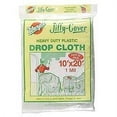 thumbnail image 2 of Warp's Jiffy-cover 10 Ft. W X 20 Ft. L X 1 Mil Plastic Drop Cloth 1 Pk, 2 of 2