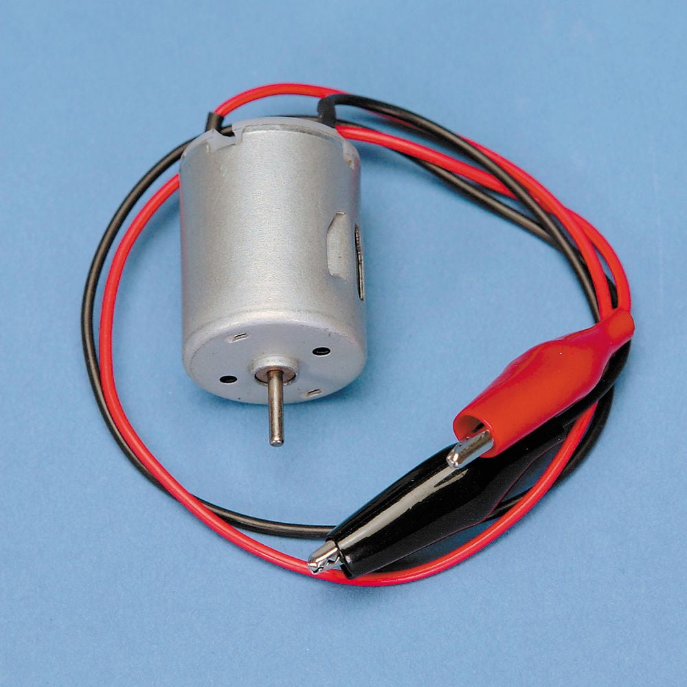2 Pack 6V DC Motor with Wire Leads, 9000 RPM, (1