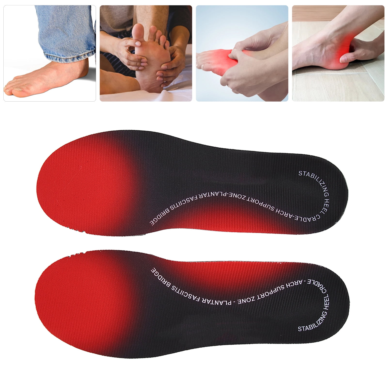 Orthotic Inserts Plantar Fasciitis Feet Insoles Arch Supports Orthotics