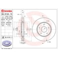 thumbnail image 2 of Par de DISCOS VENTILADOS JOURNEY 2009 al 2010 DODGE 3.5L V6 Delanteros BREMBO ., 2 of 5