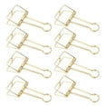 thumbnail image 4 of Wire Binder Clips, 2in Wide Simple Style 30Pcs Widely Used Paper Clamps  For Office Gold,Rose Gold,Purple, 4 of 8