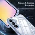 thumbnail image 5 of Elegant Choise Case with Screen Protector for Samsung Galaxy A25 5G Shockproof Soft TPU Phone Cover, Clear, 5 of 10