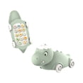 thumbnail image 2 of WLOELOEW Gray Children Dinosaur Early Education Simulation Mobile Phone Toy Music Story, 2 of 6