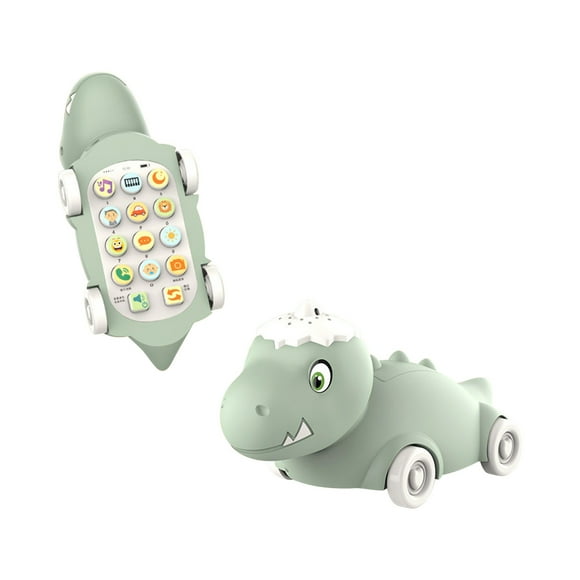 TopLLC Educational Toddler Toys Interactive Kids Toys Children Dinosaur Early Education Machine Simulation Mobile Phone Toy Music Story Machine Baby Toys for Age 3+