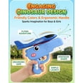 thumbnail image 3 of Cute Dinosaur Airplane Launcher Toy -Boxed Version, 8" Foam Glider Plane - Outdoor Flying Catapult Toy - Fun Birthday Gifts, Easy to Launch Foam Aircraft, 3 of 7