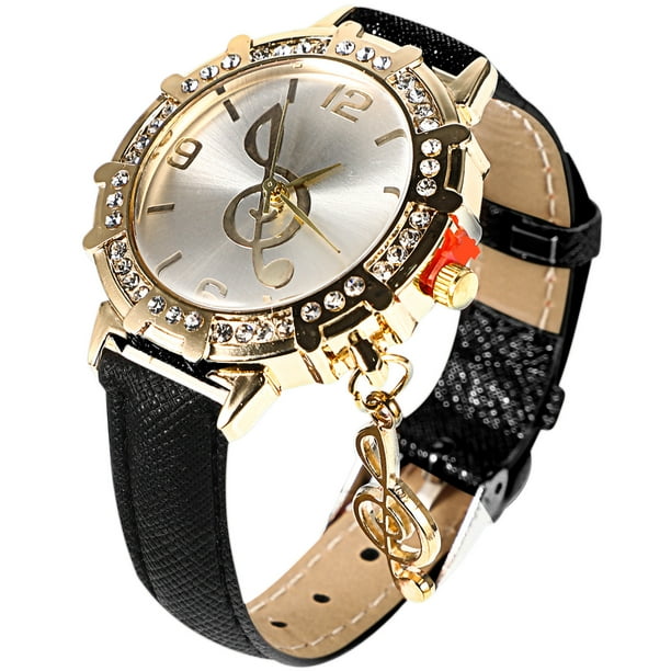 BRIGHTFUFU Reloj de metal para mujer, reloj de ocio para mujer, reloj de regalo para niña, reloj de pulsera elegante