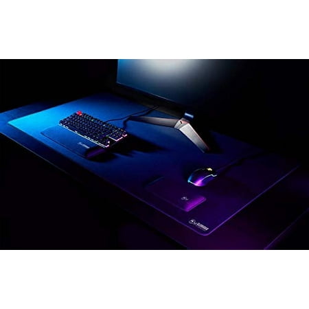 Glorious - 3XL Extended Gaming Mouse Mat/Pad - Large, Wide - Black