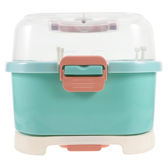 LEEYNEERContainer Cleaning Supplies Baby Bottle Storage Travel