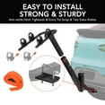 thumbnail image 4 of Yeshouse Bike Rack Hitch Mount for Cars, Foldable 2 Bikes Bicycle Car Racks with Hitch Tightener and Strap,Bike Carrier Rack Hitch for SUV, 4 of 7